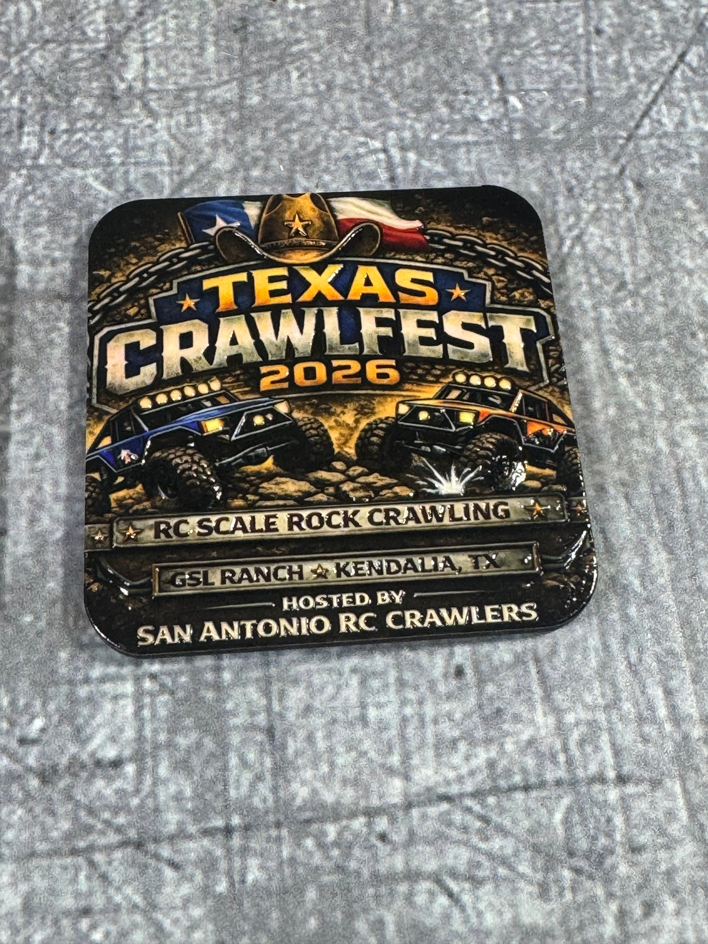 Custom 3D Texture Magnet