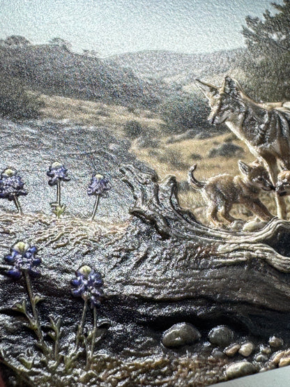 Animal Friends Hillside - 3D Texture Magnets