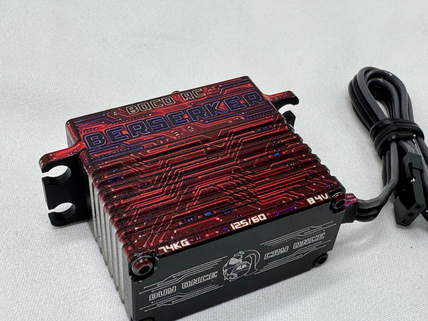 BOCO RC - Berserker 1000ozin Steel Gear 8.4V Servo