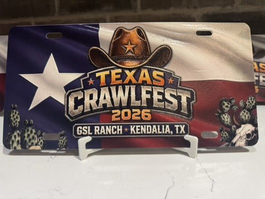 Custom Vanity Offroad Only License Plates