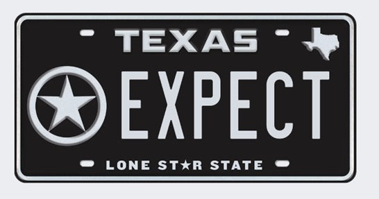 Texas Vanity Offroad Only License Plates
